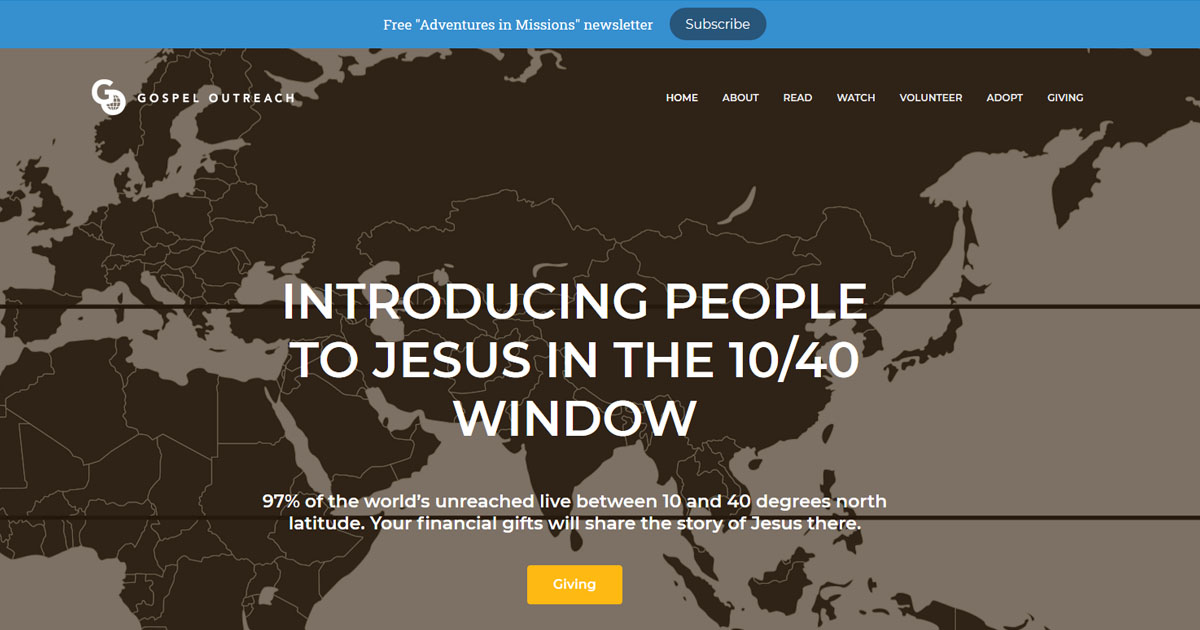 Gospel Outreach logo